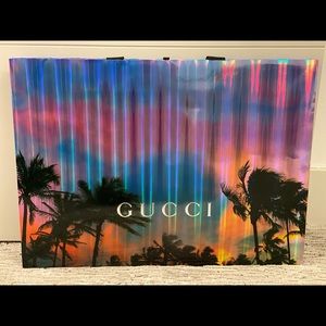 Gucci Large Holographic Gift Shopping Bag